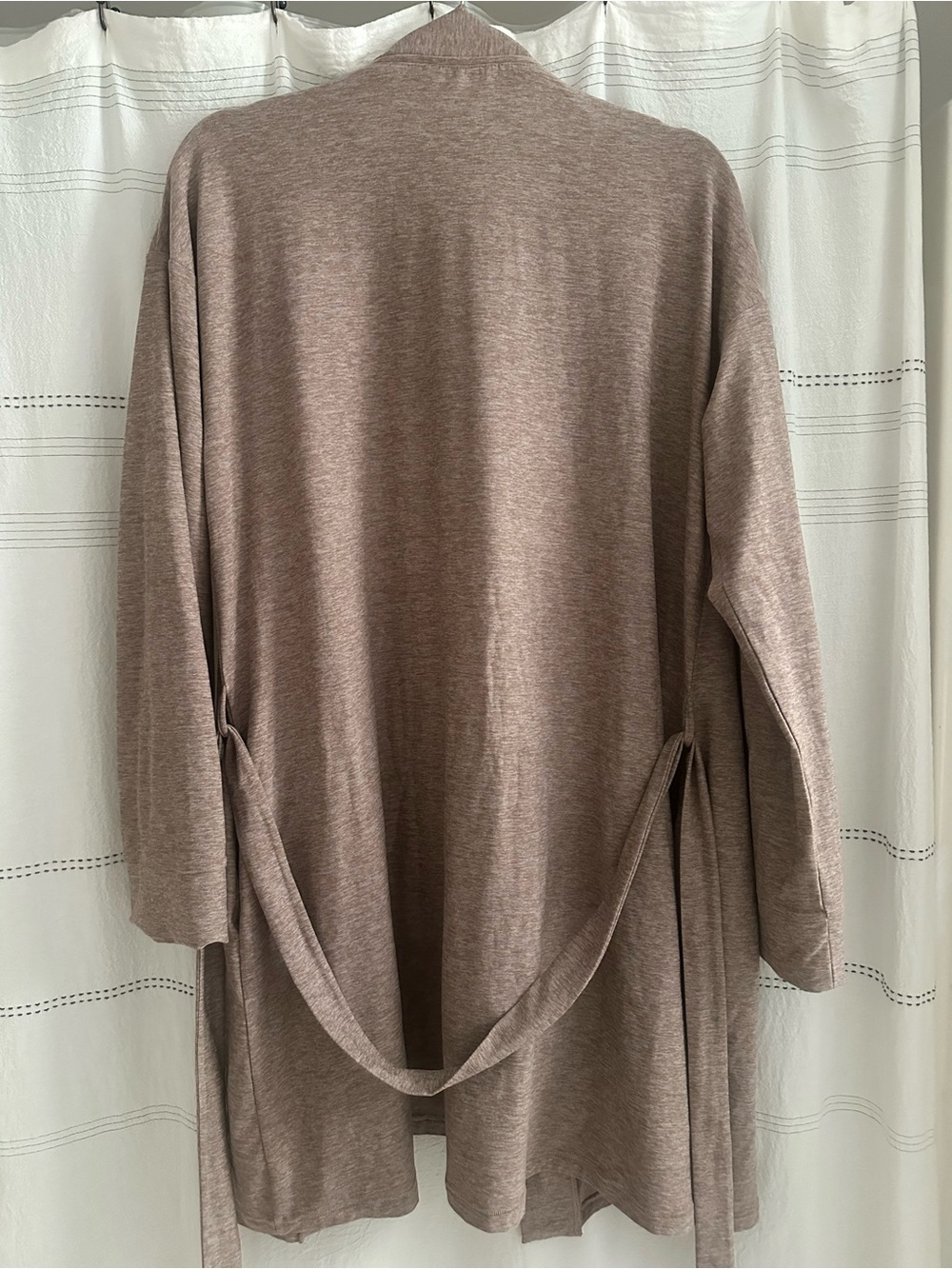 Outdoor Voices CloudKnit robe M/L Mocha - Picture 4 of 5